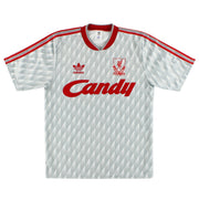 1989-91 Liverpool adidas Away Shirt S - Classic Football Kit