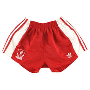 1989-91 Liverpool adidas Home Shorts XS
