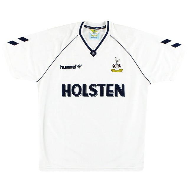 1989-91 Tottenham Hummel Home Shirt L