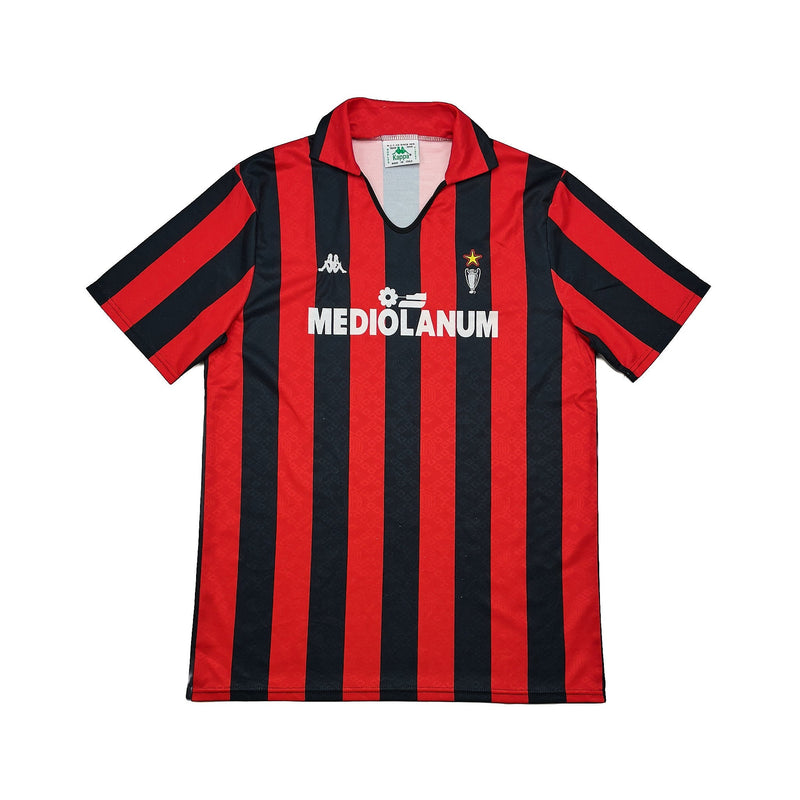 1989/90 AC Milan Home Shirt (L) Kappa
