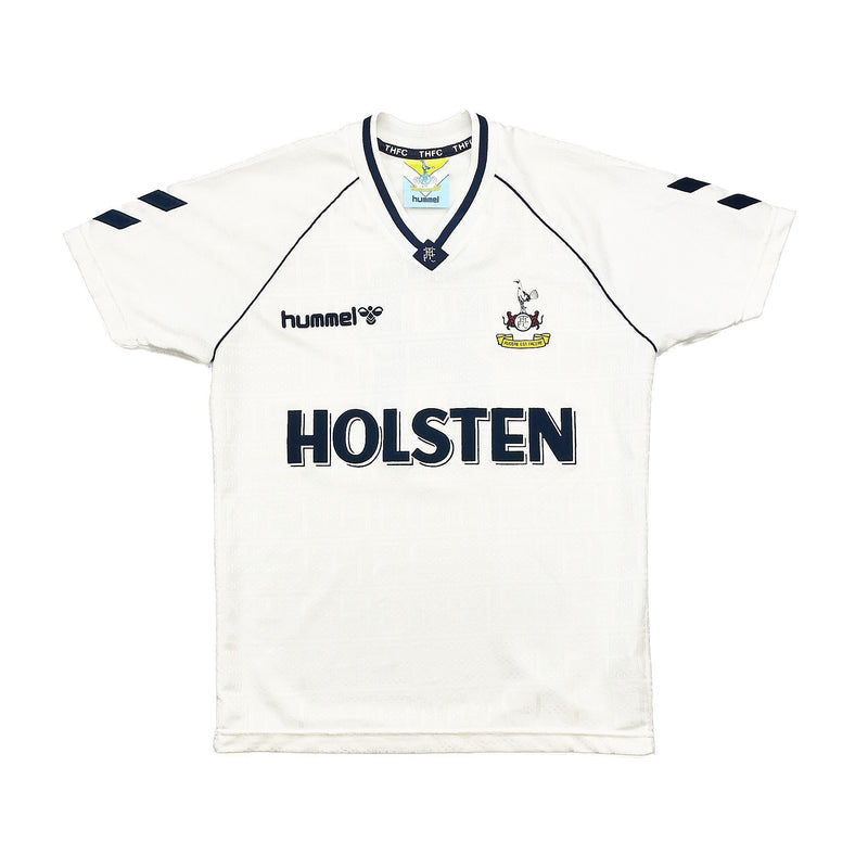1989/91 Tottenham #8 (Gascoigne) Home Shirt (S) Hummel