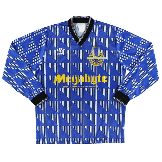 1990-91 Sliema Wanderers Umbro Home Shirt L/S S