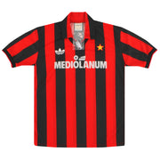 1990-91 AC Milan adidas Home Shirt *As New* M