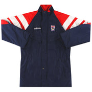 1990-92 Arsenal adidas Bench Coat M - Classic Football Kit