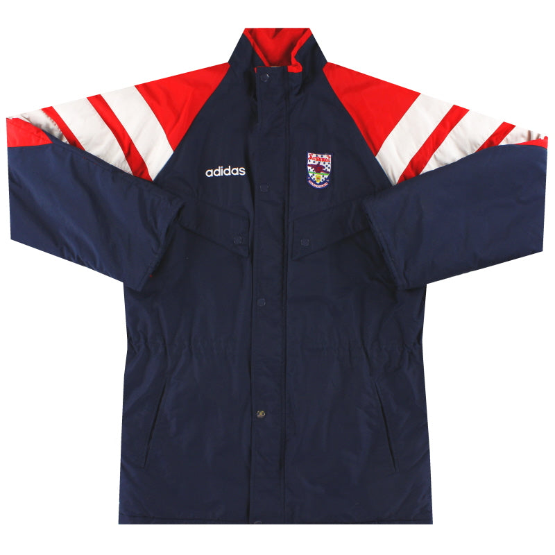 1990-92 Arsenal adidas Bench Coat M - Classic Football Kit