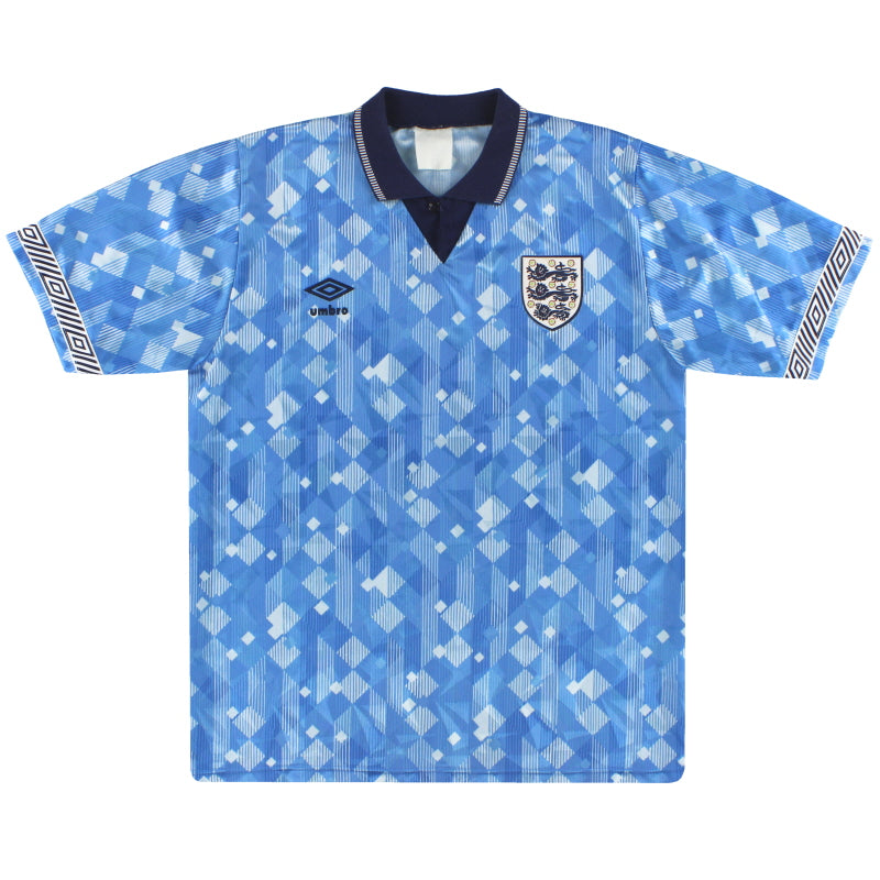 1990-92 England Umbro Third Shirt M