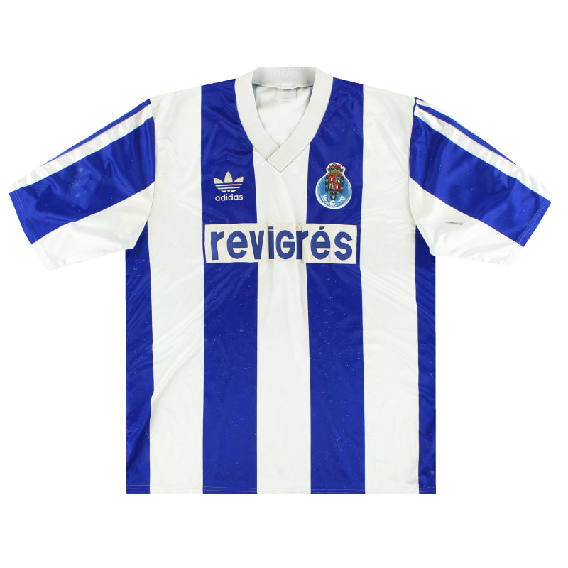 1990-92 Porto adidas Home Shirt L - Classic Football Kit