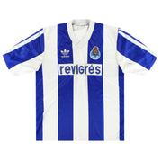 1990-92 Porto adidas Home Shirt L