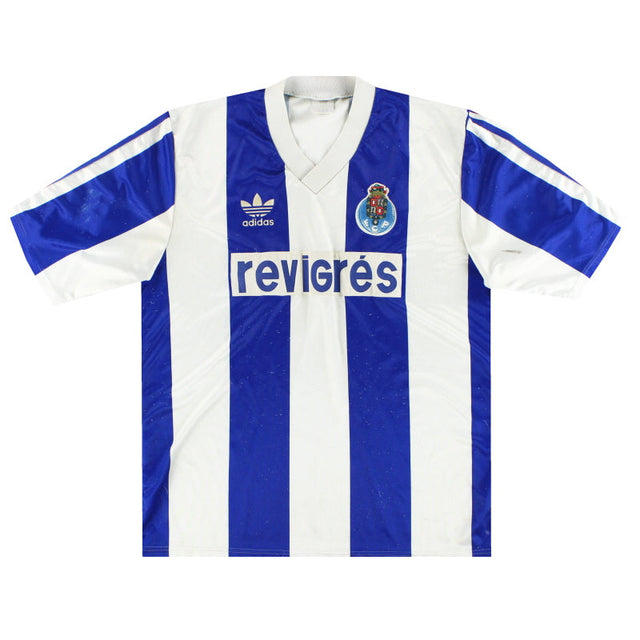 1990-92 Porto adidas Home Shirt *Mint* L