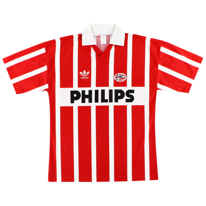 1990-92 PSV Eindhoven adidas Home Shirt #9 (Romario) *Mint* XS - Classic Football Kit