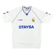 1990-92 Real Madrid Hummel Home Shirt L - Classic Football Kit