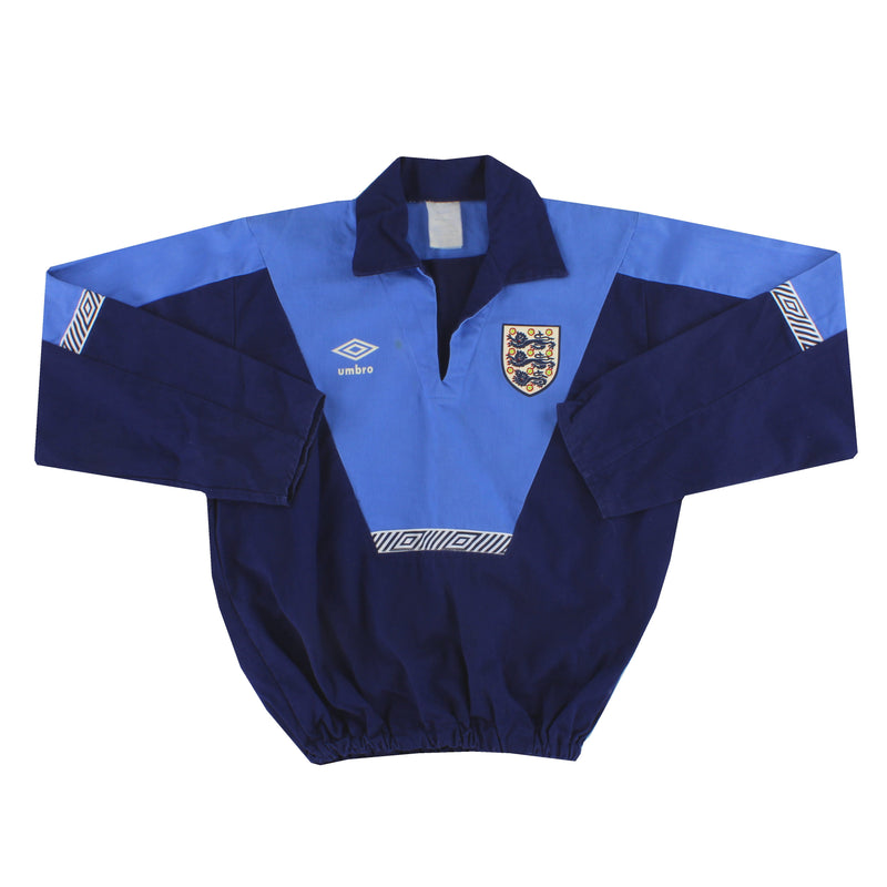 1990-92 England Umbro Drill Top XS