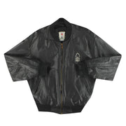 1990-92 Nottingham Forest Leather Bomber Jacket XL - Classic Football Kit