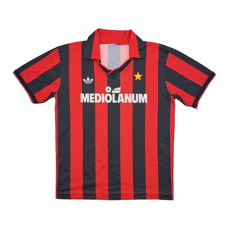 1990/91 AC Milan Home Shirt (S) Adidas