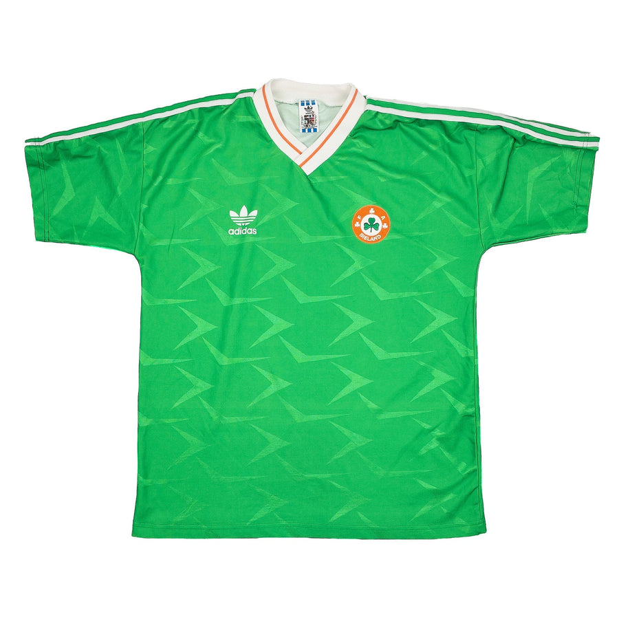 1990/92 Ireland Home Shirt (M) Adidas