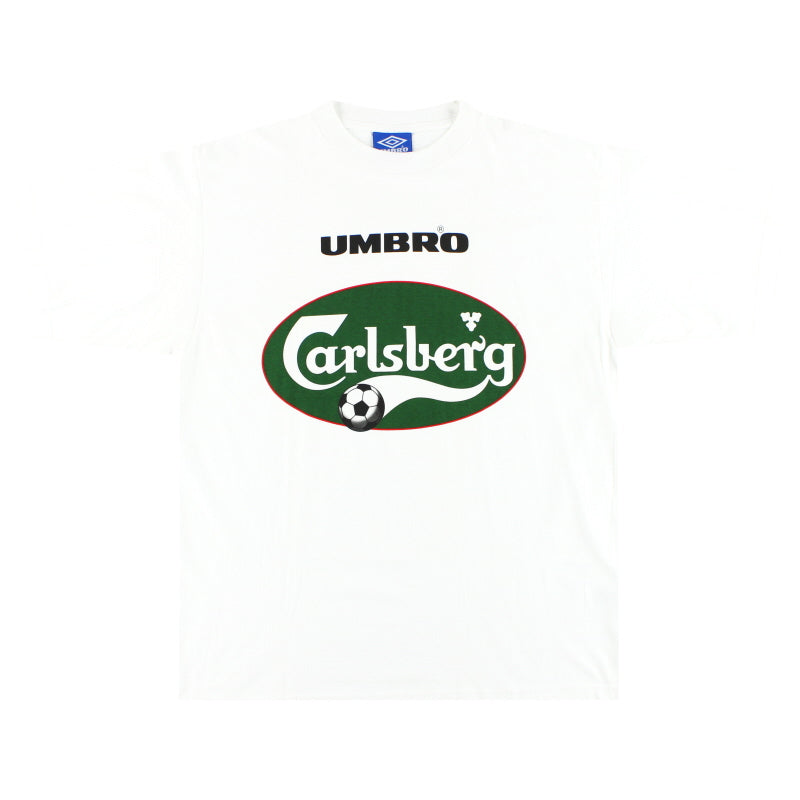 1990s Umbro 'Carlsberg' Graphic Tee *As New* XL