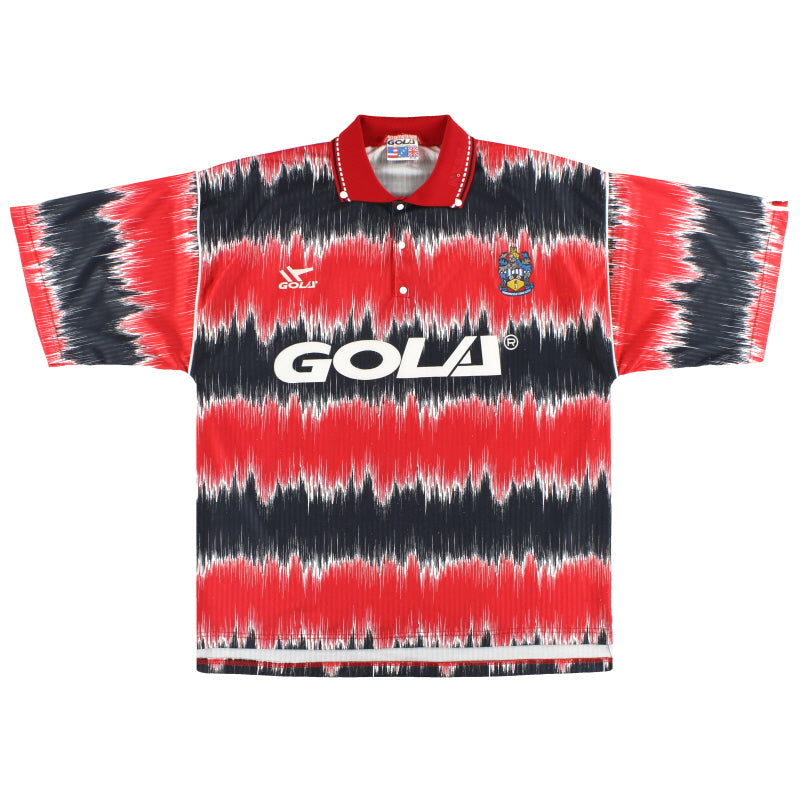 1991-92 Huddersfield Town Gola Away Shirt S - Classic Football Kit
