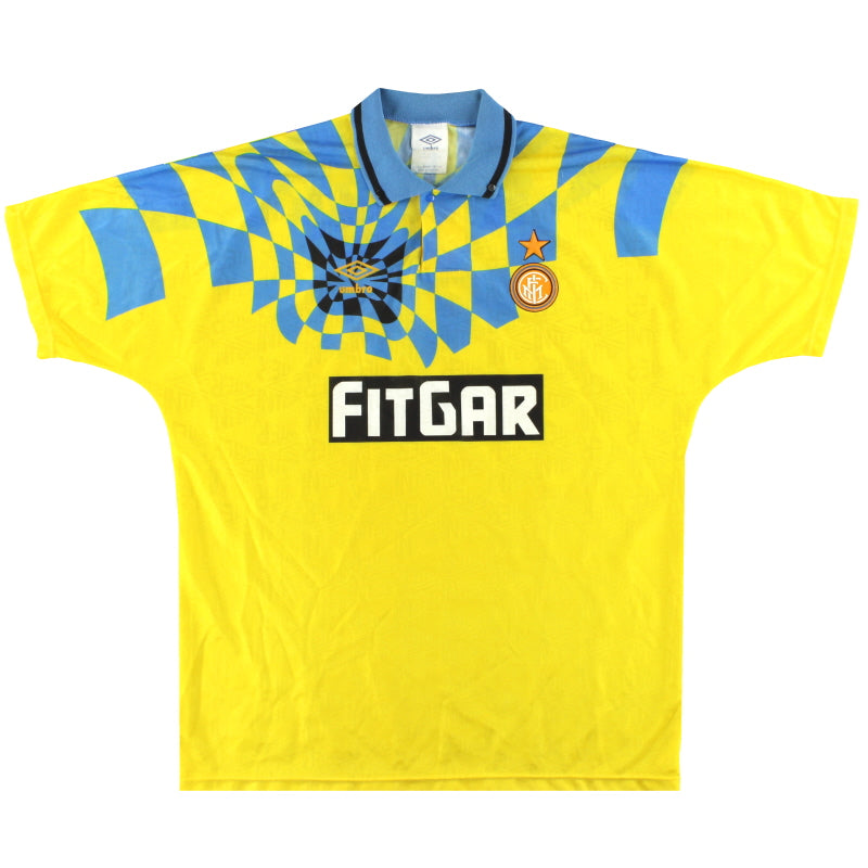 1991-92 Inter Milan Umbro Third Shirt L