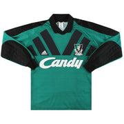 1991-92 Liverpool adidas Goalkeeper Shirt M