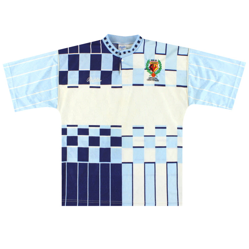 1991-92 Watford Bukta Centenary Away Shirt *Mint* S