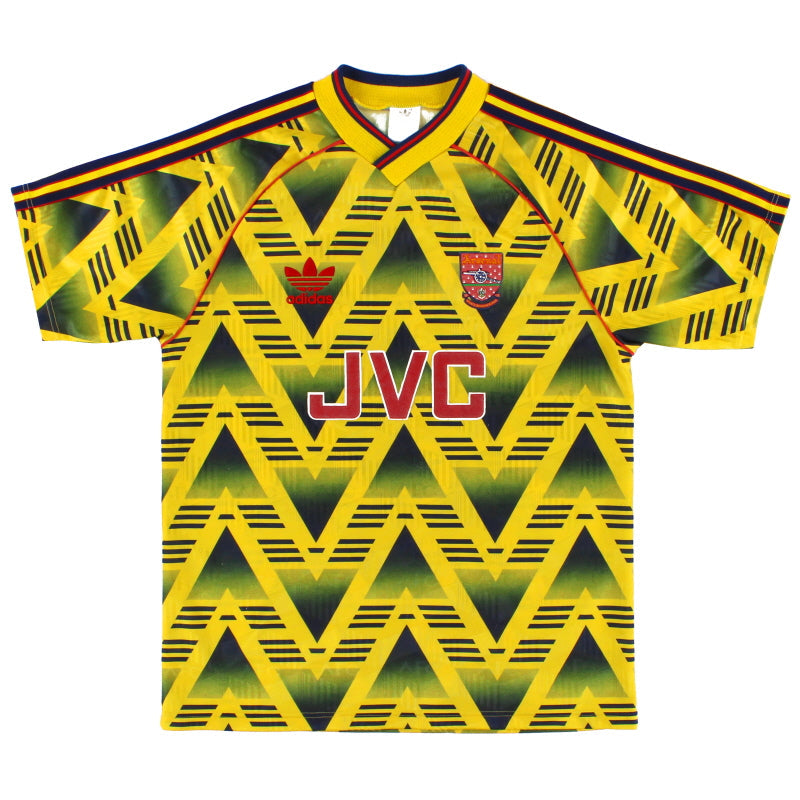 1991-93 Arsenal adidas Away Shirt L/XL
