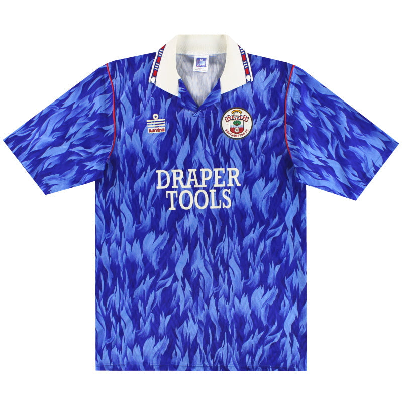 1991-93 Southampton Admiral Away Shirt XL - Classic Football Kit