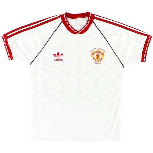 1991 Manchester United adidas ECWC Shirt *Mint* M/L