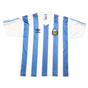 1991/92 Argentina Home Shirt (M) Adidas
