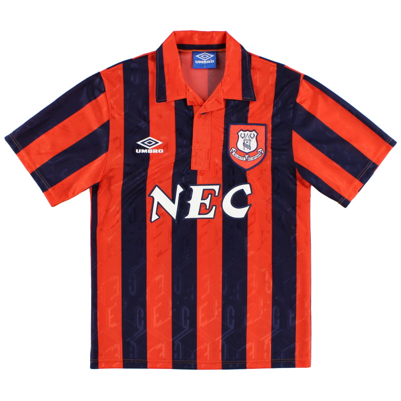 1992-94 Everton Umbro Away Shirt L