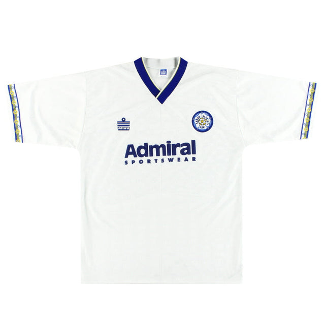 1992-93 Leeds Admiral Home Shirt L