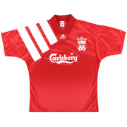 1992-93 Liverpool adidas Centenary Home Shirt *Mint* M