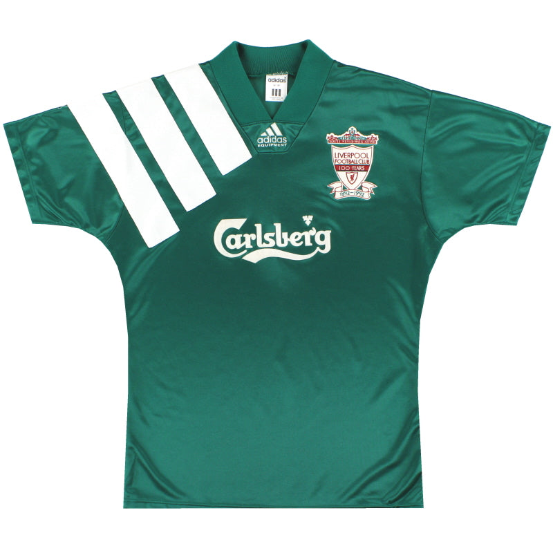 1992-93 Liverpool adidas Centenary Away Shirt M