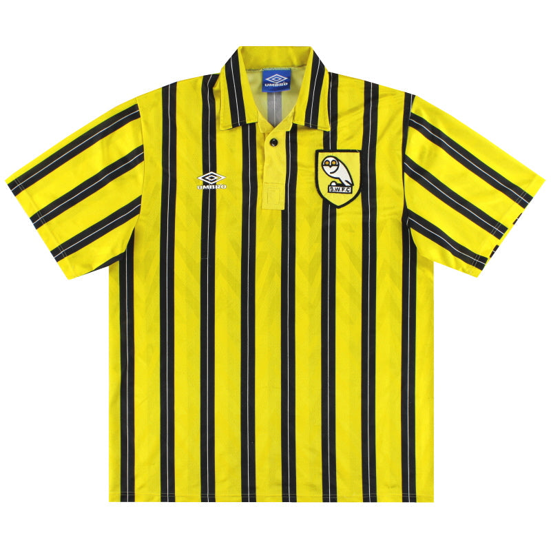 1992-93 Sheffield Wednesday Umbro Away Shirt S - Classic Football Kit