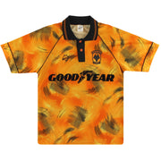 1992-93 Wolves Home Shirt *Mint* L - Classic Football Kit