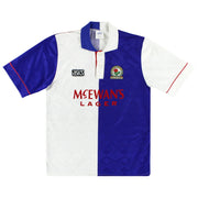 1992-94 Blackburn Asics Home Shirt M/L - Classic Football Kit