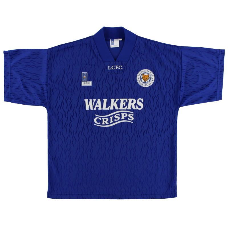 1992-94 Leicester Fox Leisure Home Shirt S