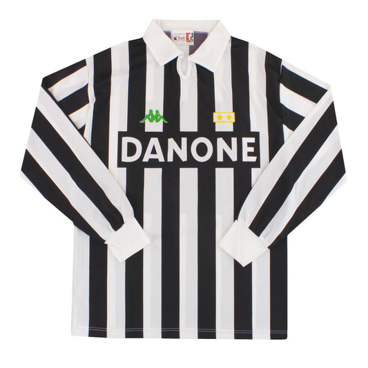 1992-94 Juventus Kappa Basic Home Shirt L/S *Mint*