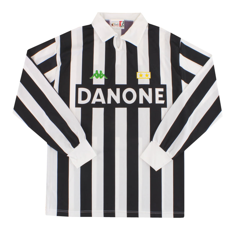 1992-94 Juventus Kappa Basic Home Shirt L/S *Mint*