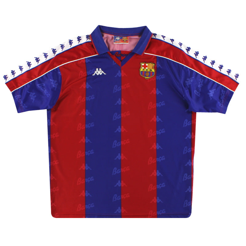 1992-95 Barcelona Kappa Home Shirt *Mint* XL