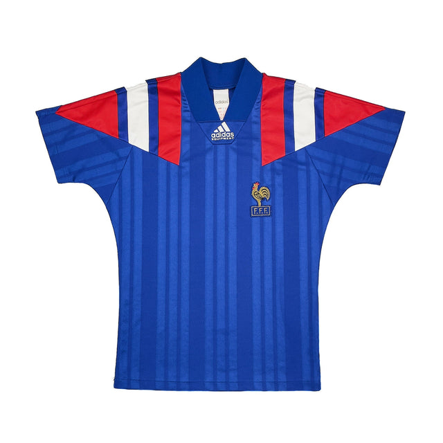 1992/94 FRANCE HOME SHIRT (XS) ADIDAS