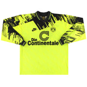 1993-94 Borussia Dortmund Nike Home Shirt L/S