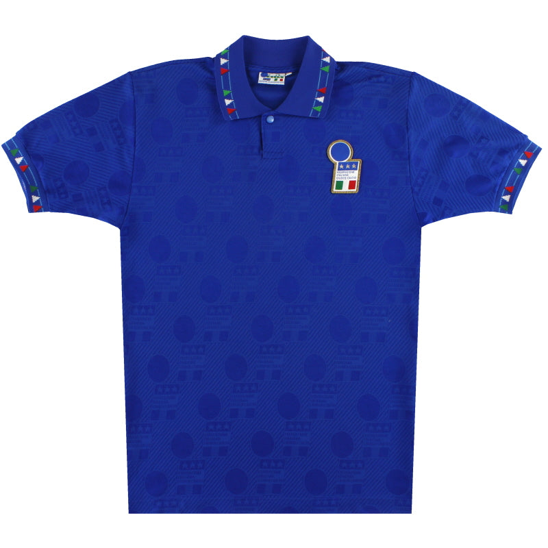 1993-94 Italy Diadora Home Shirt L - Classic Football Kit