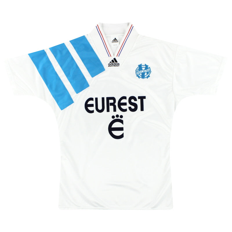 1993-94 Olympique Marseille adidas Home Shirt *As New* M