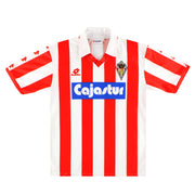 1993-94 Sporting Gijon Lotto Home Shirt L - Classic Football Kit