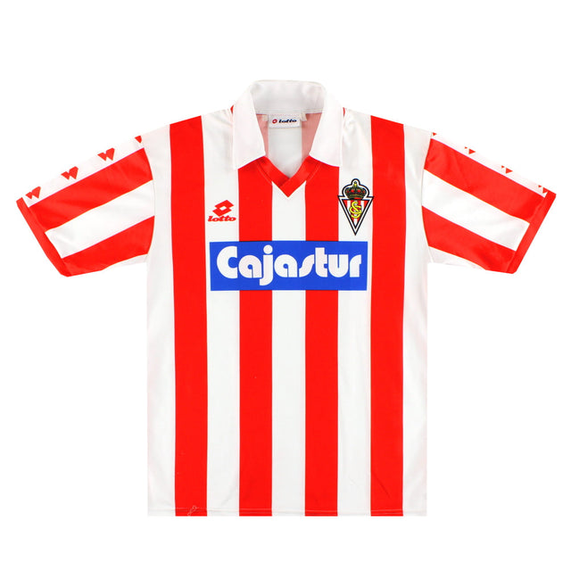 1993-94 Sporting Gijon Lotto Home Shirt L