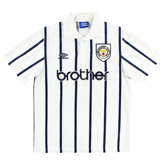 1993-95 Manchester City Umbro Third Shirt L