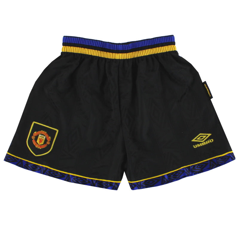 1993-95 Manchester United Umbro Away Shorts S