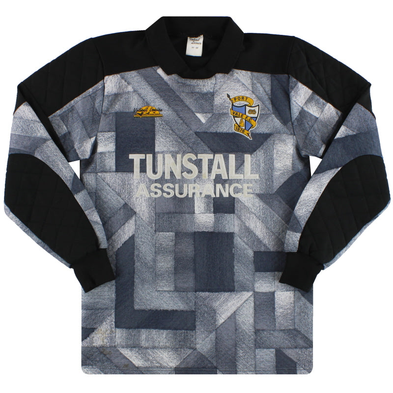 1993-95 Port Vale Goalkeeper Shirt #1 S