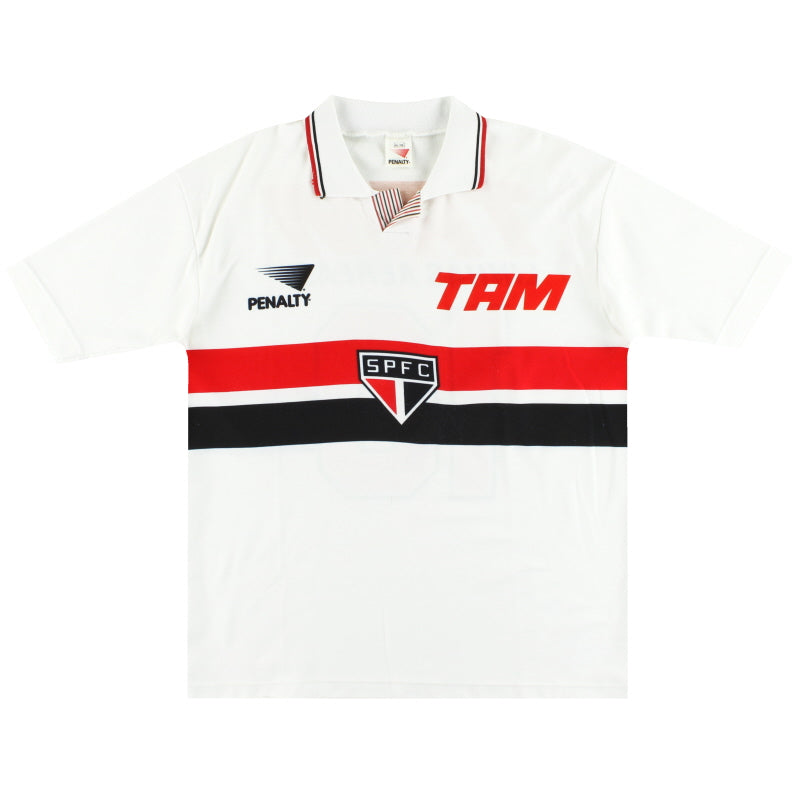 1993 Sao Paulo Penalty Home Shirt #10 XL
