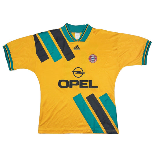 1993/95 BAYERN MUNICH #11 AWAY SHIRT (L) ADIDAS